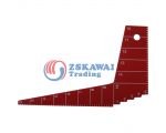 日本SWAN天鵝牌間隙規MS-12T塞尺不銹鋼縫隙規不銹鋼測量尺工業級高精度
