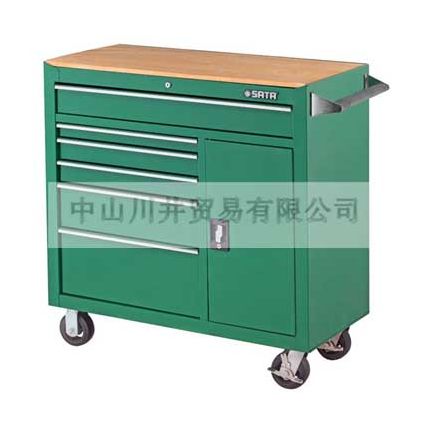 世達SATA八抽屜柜型多功能移動工具車手推車倉庫車間多層工具臺置物