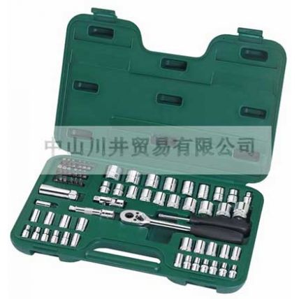 世達SATA公英制套筒組裝 65件6.3x10MM